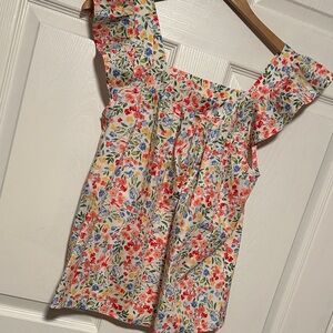 Floral Print Women's Top